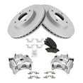 thumbnail image 2 of TRQ Front Brake Calipers Ceramic Pads & Rotors Fits 2011-2018 Ford Fiesta BKA25598, 2 of 6