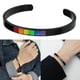 thumbnail image 2 of Pulsera de arcoíris, pulsera de cuerda, pulseras de cuerda de la amistad para y ajustable Negro, 2 of 9