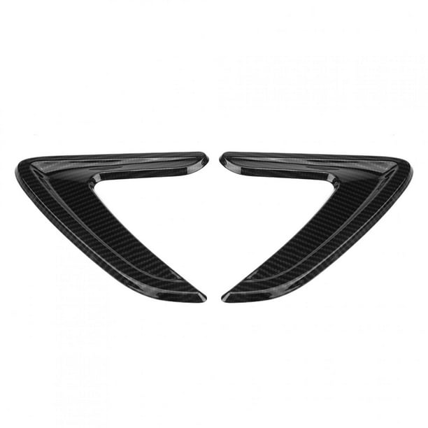 Etiqueta engomada del guardabarros embellecedor de la cubierta de ventilación lateral del coche para BMW Serie 3 F30 2012-2016 fibra de carbono Jadeshay A