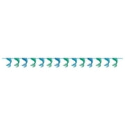 9' Paper Mermaid Garland Decoration