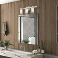 thumbnail image 5 of Livex Lighting Manhattan Bath Light in Brushed Nickel, 5 of 17