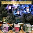 thumbnail image 3 of Vikakiooze 2022 Christmas Ornament Wooden Cutout Pendant Creative Christmas Wall Hanging, 3 of 7