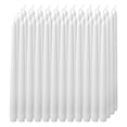thumbnail image 1 of Candlesee, 48 unidades, velas cónicas, color blanco, 25 cm, sin perfume, 1 of 8
