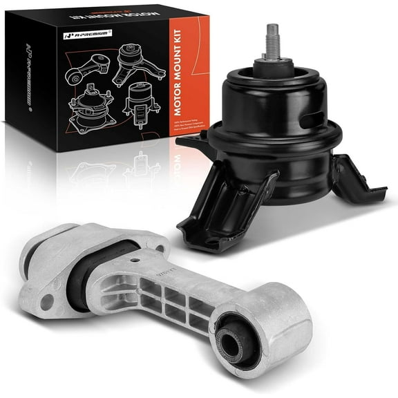 A-Premium 2PCS Engine Motor Mount and Torque Strut Mount Set Compatible with Kia Soul 2010-2011 L4 2.0L, Soul 2012-2013 L4 1.6L, DOHC, Replace# 218102K000 219502K500