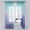B, variant on Orangide Gradient Sheer Curtains, Semi-Transparent Window Drapes, Large Size Rod Pocket Panels for Living Room, Festive Home Decor, 52x96 Inch