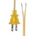 thumbnail image 2 of B&P Lamp® Clear Gold  Lamp Cord, 8 Foot Long SPT-2 Wire, UL Listed, 2 of 5