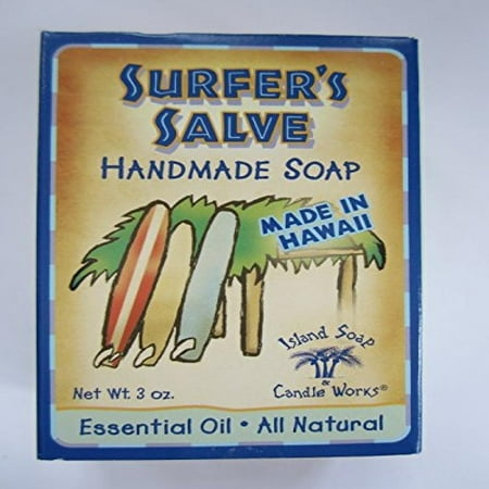 Island Soap & Candle Works Surfer's Salve Soap (Best Sulfur Soap For Scabies)