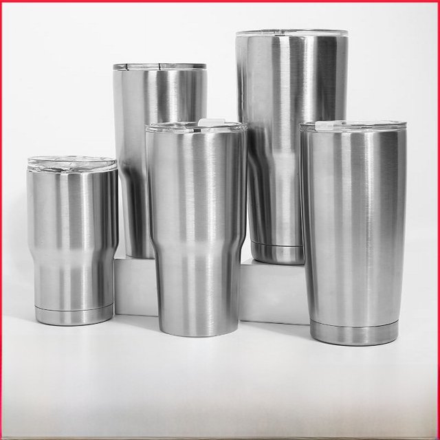 Taza de acero inoxidable de doble capa para coche, protección contra el frío, taza de hielo, taza térmica de acero inoxidable de 30 oz