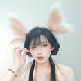 thumbnail image 6 of Fursuit Ear Accessory Butterfly Ear Hairhoop Women Roleplay Celebration Headwear, 6 of 21