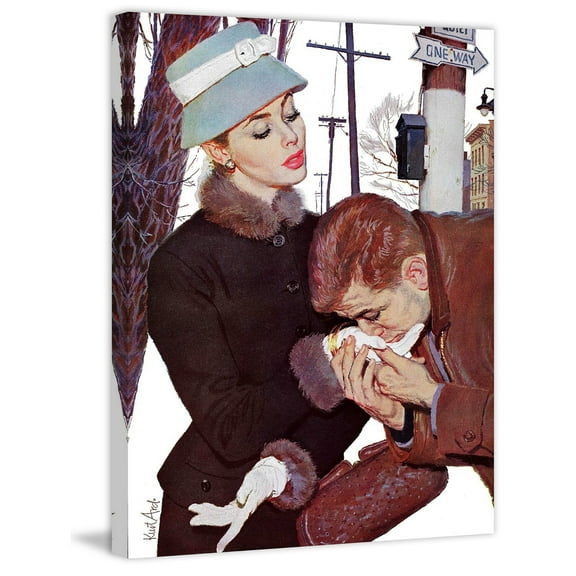 Marmont Hill "Love Wasn't Enough" by Kurt Ard Painting Print on Canvas