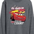 thumbnail image 3 of Disney's Cars - Lightning McQueen Seven Time Champ - Men's Long Sleeve T-Shirt, 3 of 5