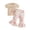 Pink, variant on Kogui Girls' Clothing Sets Toddler Baby Girl Clothes Infant Outfits Set 2 Pieces Short Sleeved Tops Pants 2T 3T (White,2-3 Years)