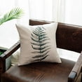 thumbnail image 4 of Housses de Coussin Décoratives en Coton Lin Carré pour Canapé Extérieur 20x20 Pouces, 4 of 7