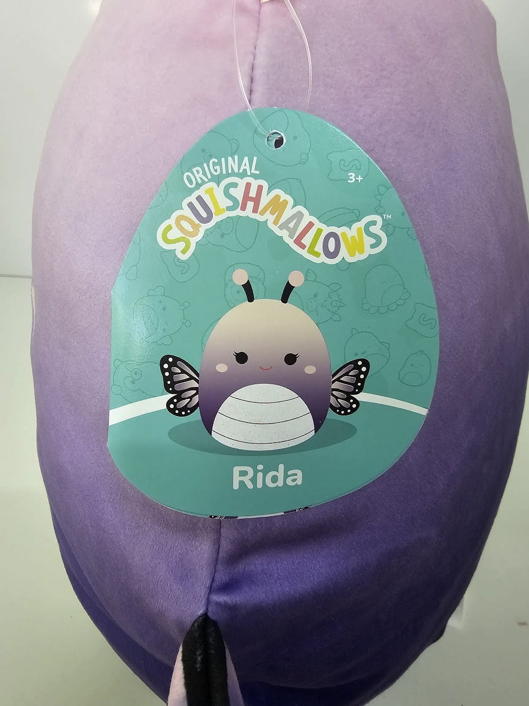 Squishmallows Official Kellytoys Plush 14 Inch Rida the Purple Butterfly Ultimate Plush Stuffed Toy