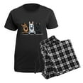 thumbnail image 5 of CafePress - German Shepherd Trio Women's Dark Pajamas - Women's Short Sleeve Print T-Shirt and Pants Dark Cotton Pajama Set, 5 of 7