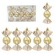 thumbnail image 2 of Adornos navideños brillantes galvanizados | Adornos de plástico coloridos para árbol | Colgantes navideños de 11 cm para decoración festiva, 2 of 5