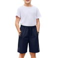 thumbnail image 6 of XXWXYD Unisex Kids Ice Shorts Lightweight Elastic Multicolor Sports Shorts Fashion Loose Fit Active Quick Dry Shorts Wicking Gym Running Shorts, 6 of 8