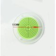 thumbnail image 2 of HUGFEGWE Chiloskit 100mm Diameter Disc Bullseye Bubble Spirit Level Round Circle Circular Tripod UA824-1837, 2 of 4
