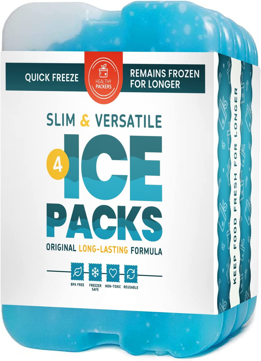 2  industrial soft ProPacks refrigerant gel-reusable cooler-camping  ice packs 