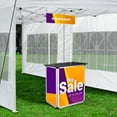 thumbnail image 6 of Popup Promotional Counter Table Booth Portable Demo Display Banner Stand 2 Pack, 6 of 8