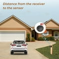 thumbnail image 4 of eMACROS 1/2 Mile Long Range Solar Wireless Driveway Alarm Outdoor Weather Resistant Motion Sensor & Detector-Security Alert System, 4 of 6