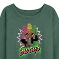 thumbnail image 3 of LOL OMG! Fashion Dolls - Sways Spray Paint - Women's Lightweight French Terry Long Sleeve Shirt, 3 of 5