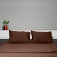 thumbnail image 3 of Egyptian Cotton Sheet Set | Sheet Set Queen Size | 4 Piece Sheet Set | Bed Sheet Set | Wrinkle & Fade Resistant | Chocolate Sheet Set | 600 TC 15 Inch Dp Comfy Bedding Set !!, 3 of 6
