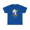 thumbnail image 4 of It's OK to Be Gay LGBTQ Be Gay Pride LGBT Rainbow Flag Gay Plus Size Shirts for Women, 4 of 8