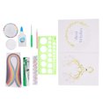 thumbnail image 3 of Paper Quilling Tool Beginner Set 36 Color Strips Quilling Pen Pearl Pins DIY Paper Craft, 3 of 10