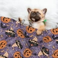 thumbnail image 3 of Rocae Vintage Halloween Black Cat for Pet Blanket Dog Blanket Cat Blanket Soft Sleep for Small Medium Pet-Large, 3 of 8