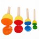 thumbnail image 4 of Juego de 4 cinceles de carpintero/mango de madera., 4 of 5