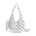thumbnail image 2 of Hsqqdc Polka Dot Pattern Shoulder Bag, Large Capacity Casual Tote Hasp Handbag, 2 of 7