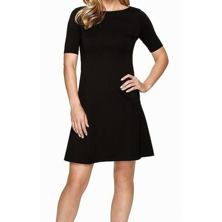 Ellen Tracy Women's Dress Large A-Line Short Sleeve