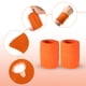 thumbnail image 3 of Greeniant 6 piezas muñequeras a prueba de sudor hombres mujeres doble capa antideslizante lavable soporte ajustable deportes baloncesto Protector naranja Type2 NO2 Greeniant  OD2087-05B, 3 of 6