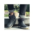 thumbnail image 6 of Gomelly Rain Boots for Men Waterproof Rubber Boots Lightweight Mud Garden Shoes Comfort Outdoor Work Boots Black-1 9, 6 of 6