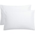 thumbnail image 1 of Chenchen Pillow Cases Queen, Soft Microfiber Pillow Covers with Envelope Closure, Wrinkle Resistant Pillowcases, 2 Piece Set, 20x30, White, 1 of 1