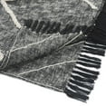 thumbnail image 3 of LR Home Geometric Cotton Tufted Washable/Lightweight Coverlets, King, Gray, 3 of 8