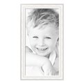 thumbnail image 2 of ArtToFrames 20" x 39" Majestic White Picture Frame, 20x39 inch Silver Wood Poster Frame (WOM-5198),  Pack, 2 of 7