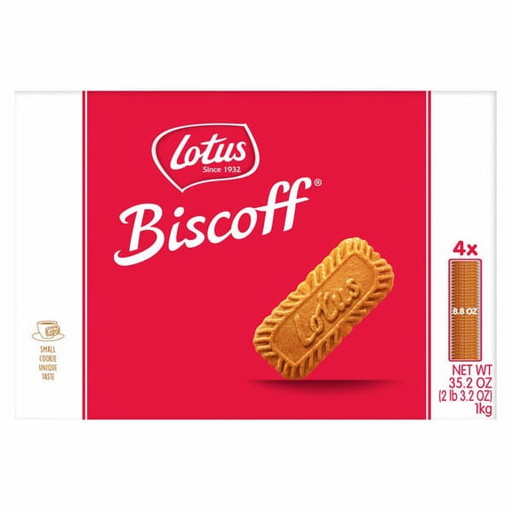 Lotus Biscoff Cookies, 8.8 oz., 4 Count