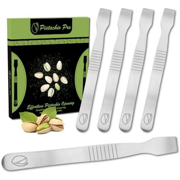 Pistachio Pro Nut Opener - Open and Deshell Pistachio Nuts, Stainless Steel Sheller Tool (5 Pack)$$Home Decor, Kitchen, & Other