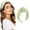 1 Pc: Light Green, variant on Headbands for Women Girls Knotted Elastic Hair Band Fashion Fabric Hairbands Cute Top Knot Head Band