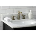 thumbnail image 2 of Fauceture FSC19733AAX American Classic Widespread Bathroom Faucet with Brass Pop-Up, Antique Brass, 2 of 5