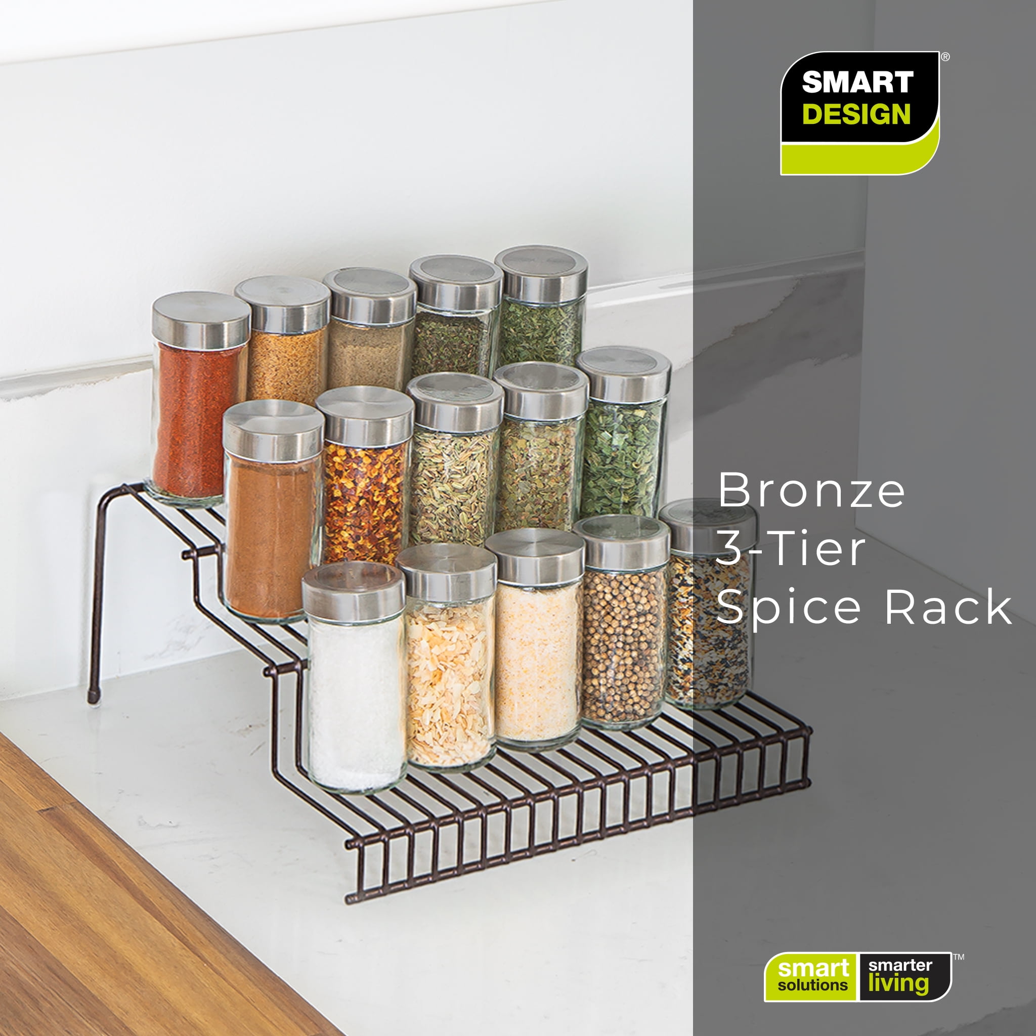 3-Shelf Wire Spice Rack