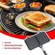 thumbnail image 4 of Sandwichera, Tostadora de Doble Cara, Parrilla Antiadherente para Derretir Queso, Sandwichera Térmica para Cocina., 4 of 5