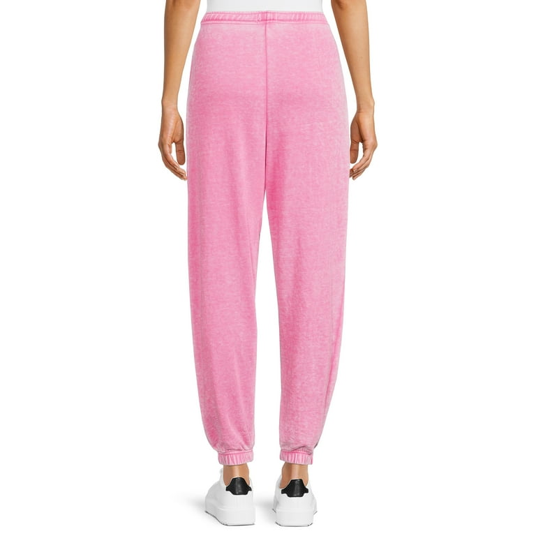 Vanilla Star Women s High Rise Graphic Jogger Pants Walmart