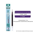 thumbnail image 1 of Ynlkorvg Gel Ink For Erasable Gel Ink Pen Fine Point 0.7mm And 1mm Green，Black，Purple And Yellow Ink Pack Of 20，2ml, 1 of 4
