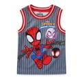 thumbnail image 6 of Marvel Spidey and His Amazing Friends Tank Top Shirt and Mesh Short (Boys), 2 Piece Set, Sizes 2T-6, 6 of 6