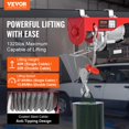 thumbnail image 2 of Electric Hoist VEVOR 600kg 120V 40m w/ Wireless Remote Control, 2 of 9