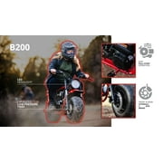 Coleman Powersports B200 196cc Gas Powered Red Mini Bike, 34 mph, Red