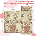 thumbnail image 5 of Pioneer Flower Floral Print Pattern Toddler Nap Mats for Kids Preschool,Sleeping Mat Bag or Kids,Toddler Sleeping Bag,Toddler Nap Mat or Daycare, 5 of 6